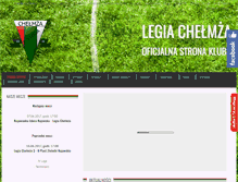 Tablet Screenshot of legiachelmza.pl